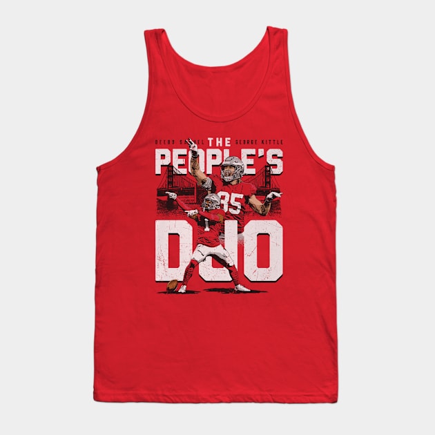 Deebo Samuel San Francisco Peoples Duo Tank Top by artbygonzalez